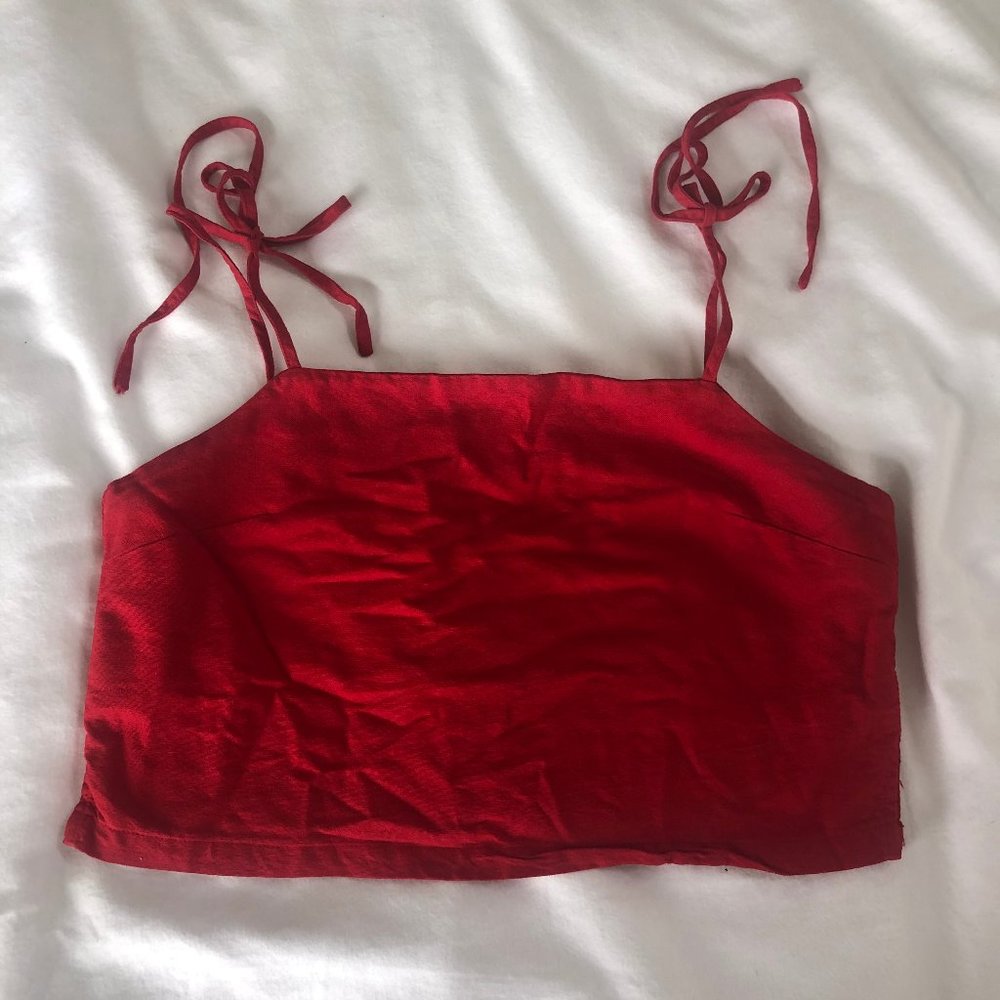 Red Brandy Melville Tank Top